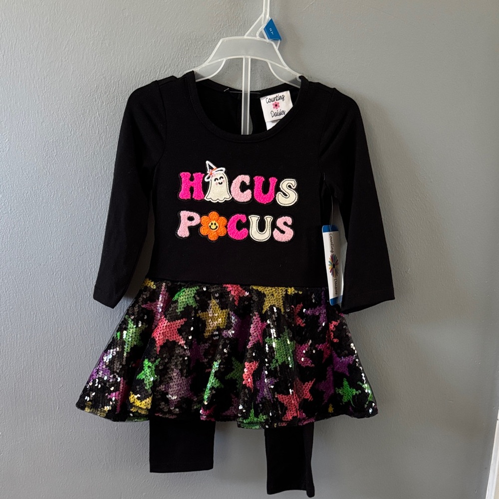 Hocus Pocus Starry Kids Dress Set